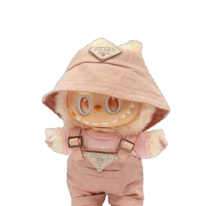 POP MART The Monsters Labubu Fashion Dress - Prada Style Outfit – Pink