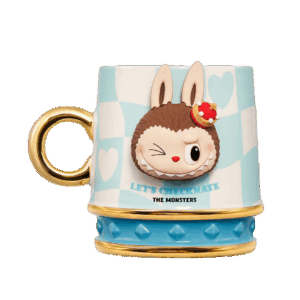 LABUBU THE MONSTERS Let's Checkmate Series Mug Cup - Blue