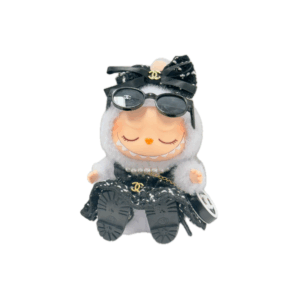 POP MART The Monsters Labubu Fashion Dress - Chanel Style Dress - Black - Version 2.0