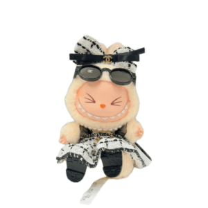 POP MART The Monsters Labubu Fashion Dress - Chanel Style Dress - White - Version 2.0