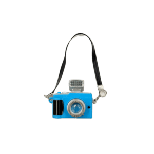 Labubu Fashion Dress - Camera with Battery and Flash - Blue