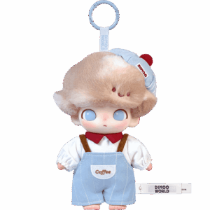 DIMOO Crush on Coffee Series-Vinyl Plush Blister Pack