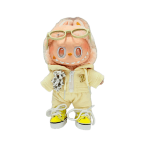 POP MART The Monsters Labubu Fashion Dress - Louis Vuitton Style Outfit  - Yellow - Version 2.0